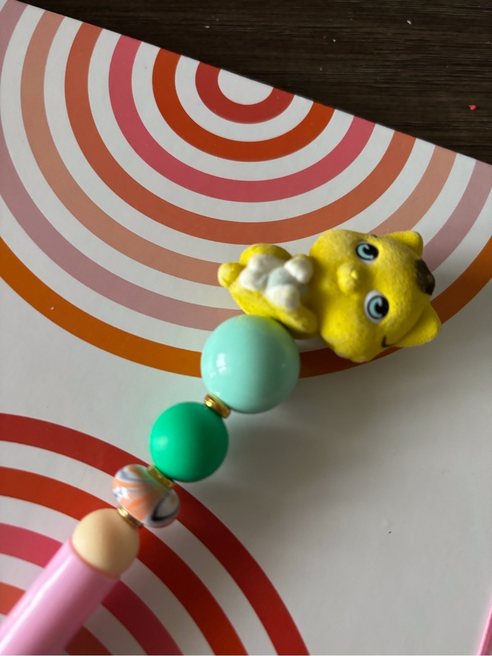 Kitty in my Pocket: Tabby Cat handmade pen